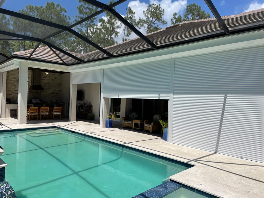 Lanai Shield Hurricane Shutter Naples, Florida