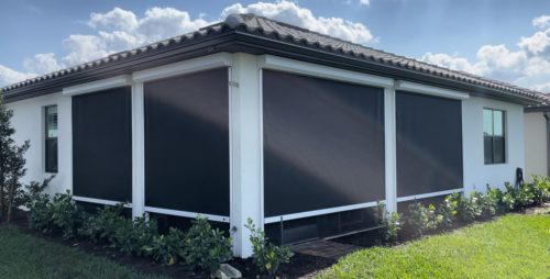 Ave Maria Florida Motorized Lanai screen