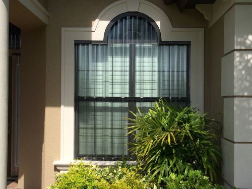 Clear Hurricane Shutters in Naples, FL and nearby areas.