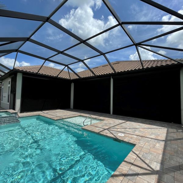 Roll Down Lanai Hurricane Screen in South Naples, FL 34114.